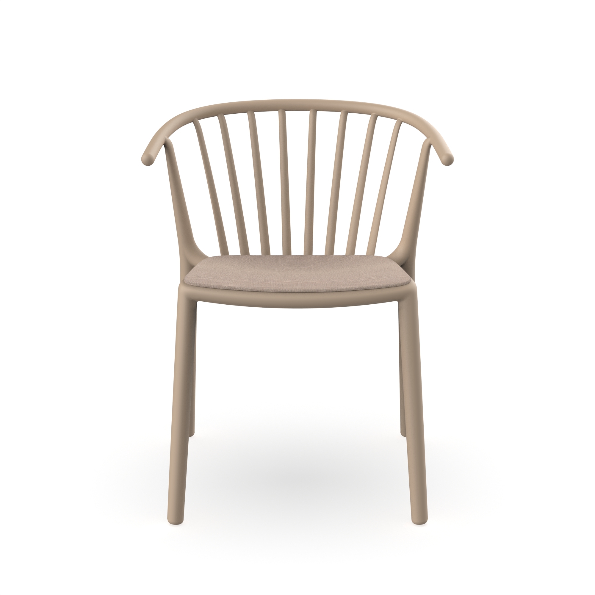 Silla Woody Tapizada