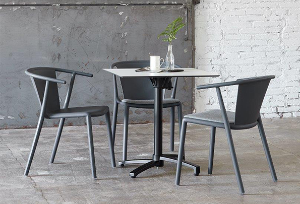 Mesa Compacto Fenolico Ø70  Pie Fall